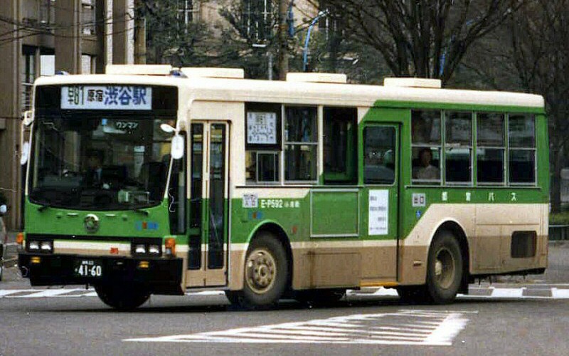 バスコレ都営バス　P代 P代(昭和60年度)